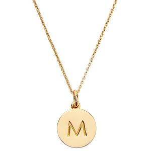 Kate Spade Initial Necklace M